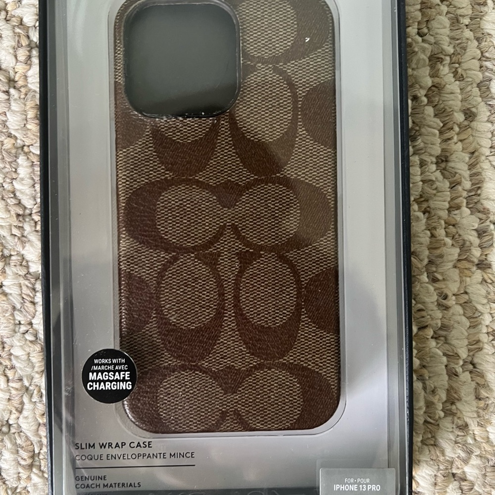 Coach 13 Pro Case In Signature Canvas